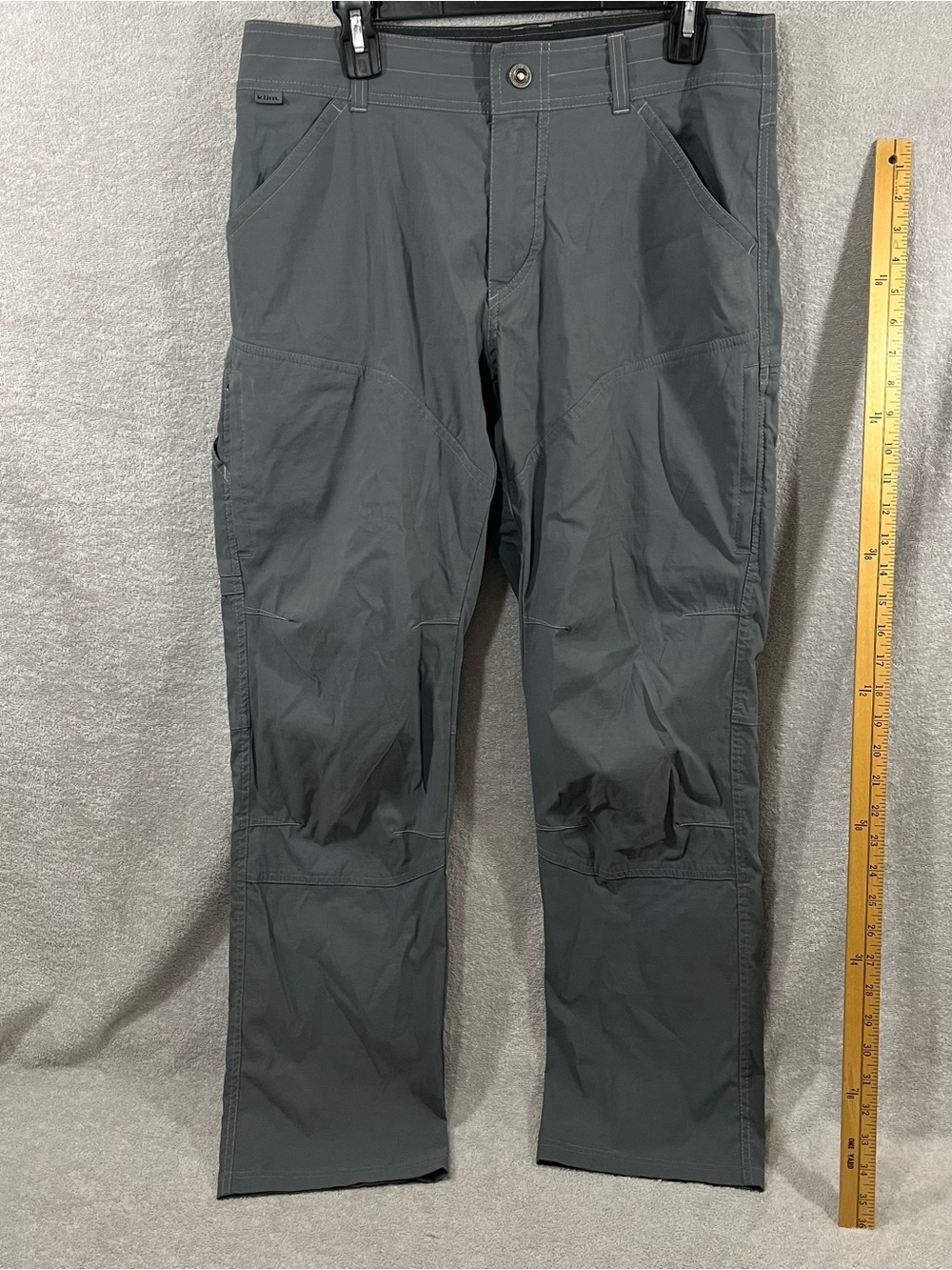 Kuhl Renegade Pants Men’s 33x30 Gray Style #5120 Hiking Lightweight